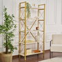 Nordure Elysian Travertino y Dorado